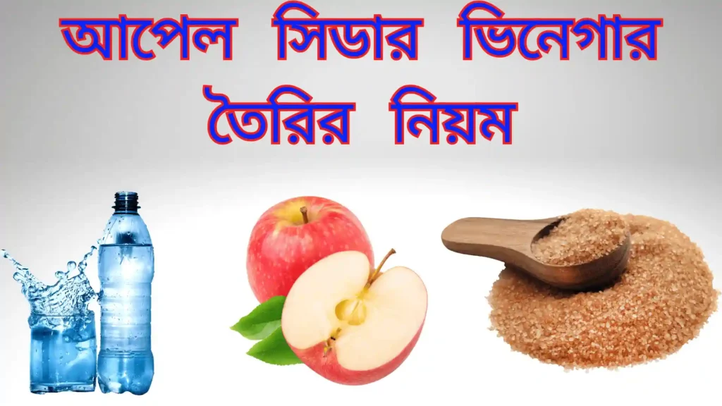 আপেল সিডার ভিনেগার তৈরির নিয়ম